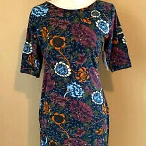 LuLaroe Floral XL Julia Dress knee length